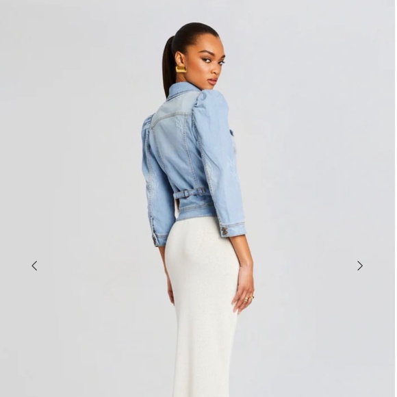 NWT Retrofete Ada Denim Jacket - Picture 2 of 4